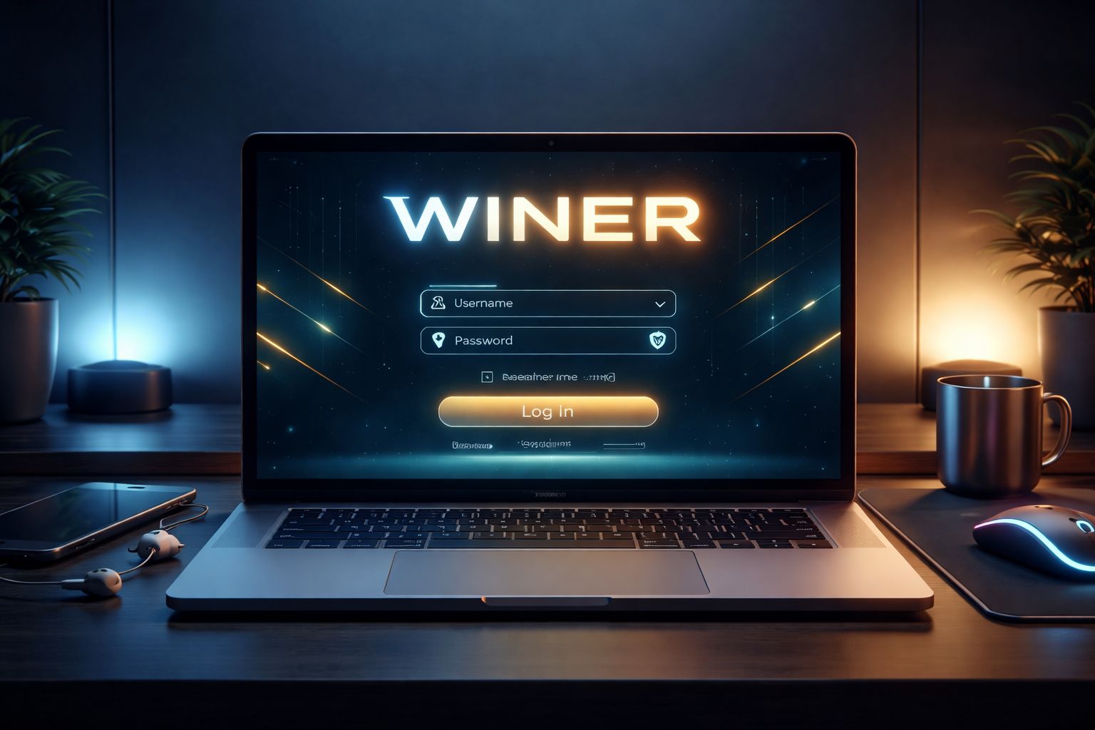 Acceso seguro de inicio de sesión WINER para jugadores en México