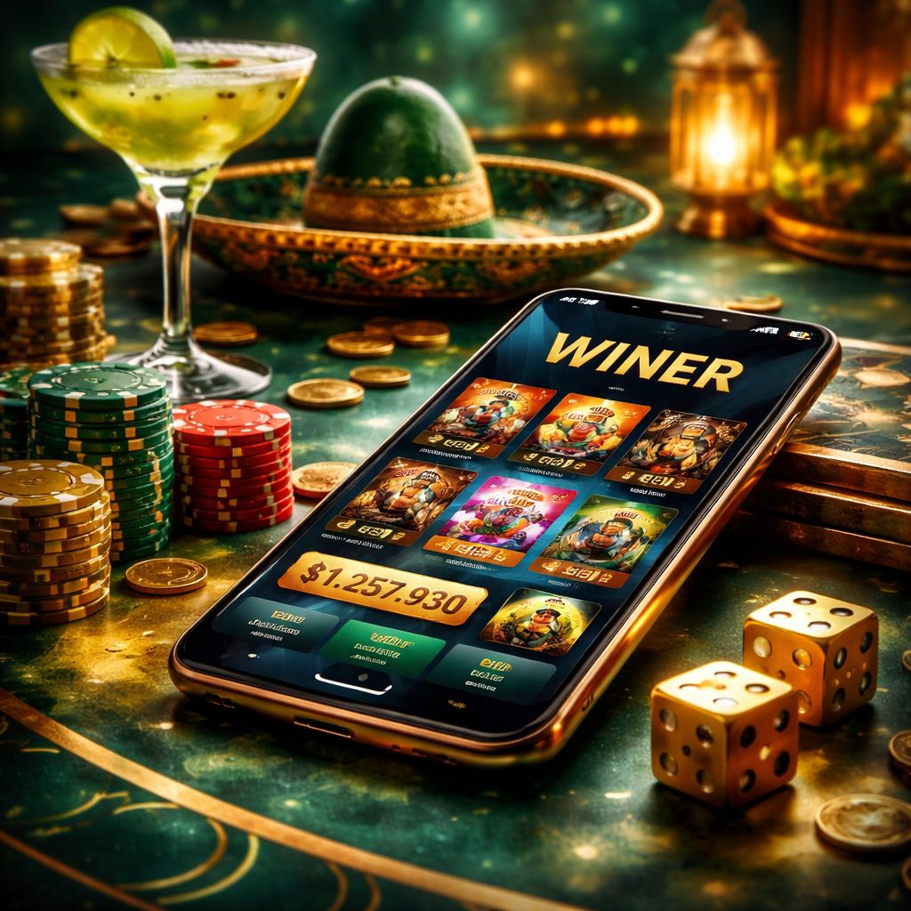 Experiencia de casino móvil WINER para jugadores en México